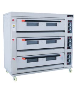 Triple Deck Gas Oven – 3 Trays Per Deck (9)