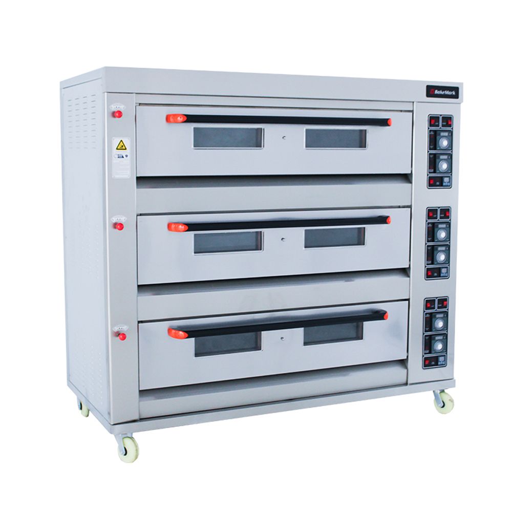Triple Deck Gas Oven – 3 Trays Per Deck (9)