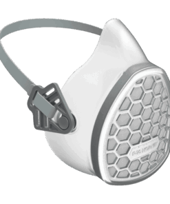 F16 HORNET RESUSABLE MASK (M) and (L) sterilization container,10x filters (clear mask/grey accessories)