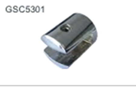 Shelf clamp Chrome plated aluminum shelf clamps WALL MOUNT 20mm CP