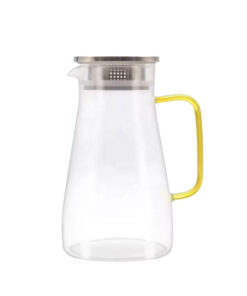 Borosilicate Glass Kettle with Gold Handle - 1.8l