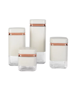Canister Set - 4pc Square