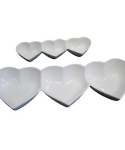 Snack Platter - 3 Division Heart