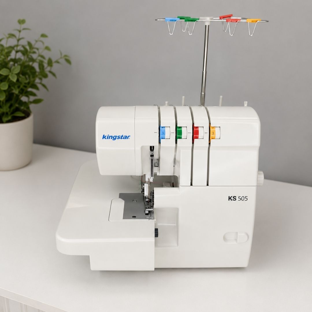 Kingstar - KS505 4 Thread Domestic Overlocker Machine - Image 5
