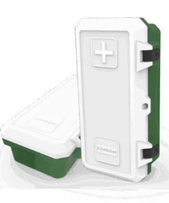 WALL MOUNT MEDICAL BOX White / Clear Lid