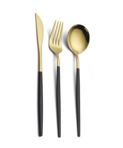 Cutlery Sets - Modern 3pc Gold