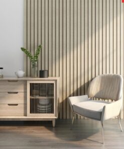 Slatted Indoor Wall Panel - Monaco