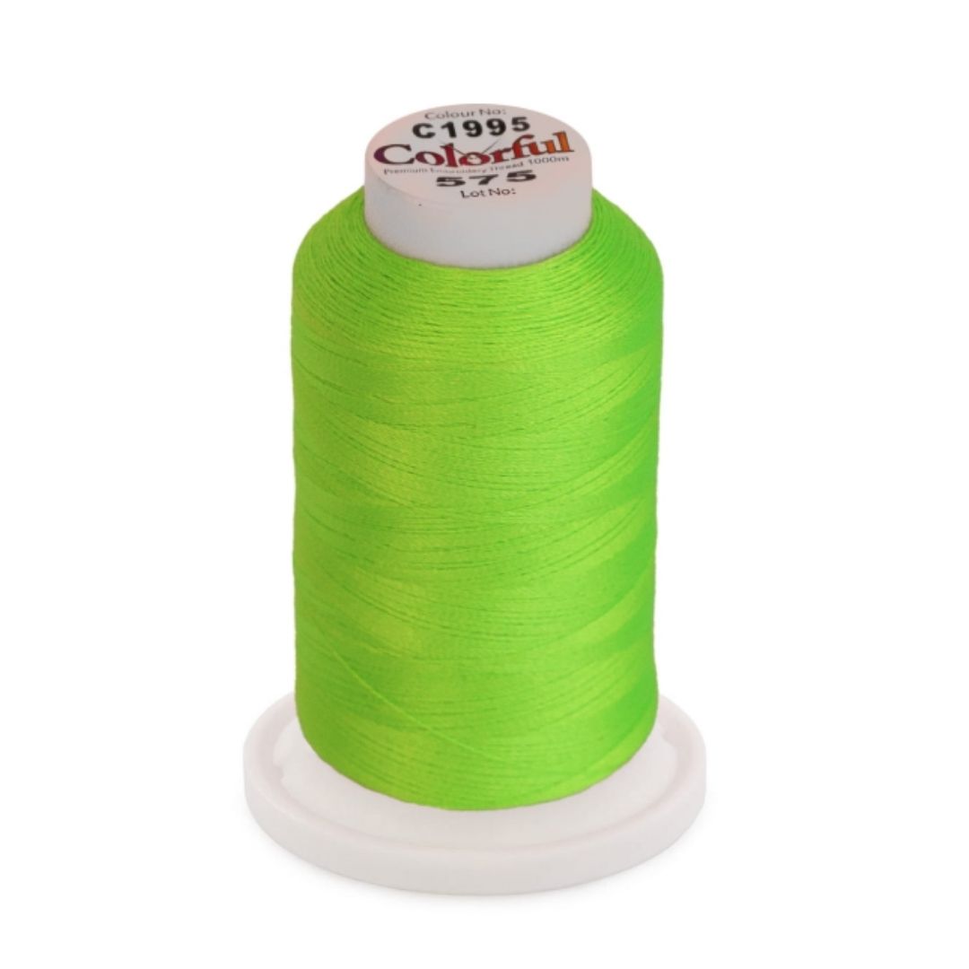 Embroidery Threads - Neon - 1000m - Image 2