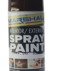 Spray Paint Dark Brown 350ml Marshal