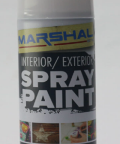 Spray Paint Matt White 350ml Marshal