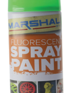 Spray Paint Flourescent Green 350ml Marshal