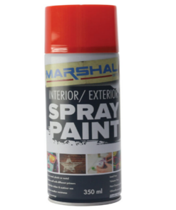 Spray Paint Tangerine 350ml Marshal