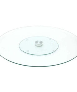 Lazy Susan Turntable - 32cm Tempered Glass