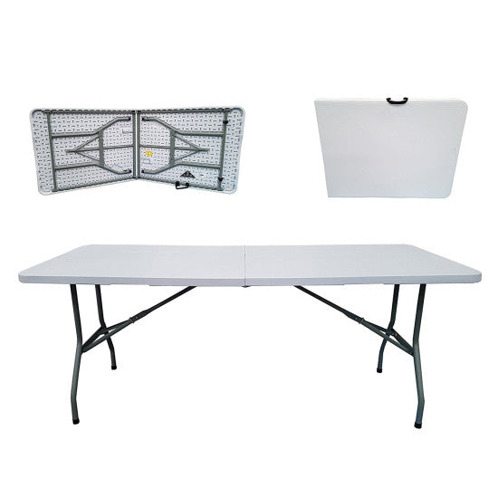 Trestle Table - 6 Seater Folding Rectangular 1.8m 10.5kg