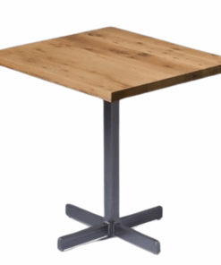 Restaurant Table - Square Wood Top