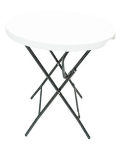 4 Seater - Trestle Cafe Table Round