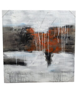 Canvas Painting - Frosty Window