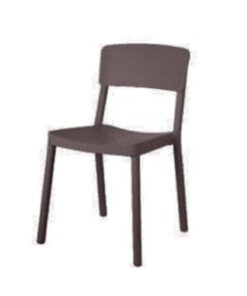 Solid Cafe Chair - Sofia armless chair
