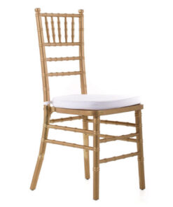Tiffany Chair Plastic Gold