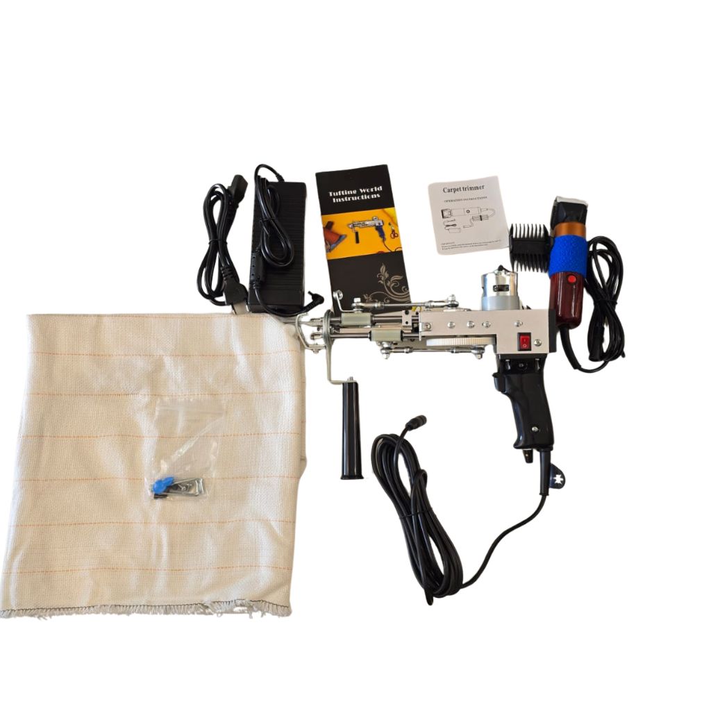 Tufting Gun Set With Carpet Trimmer - Image 2
