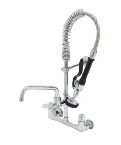 Wall Mounted Mini Pre-Rinse Spray With 8” Faucet