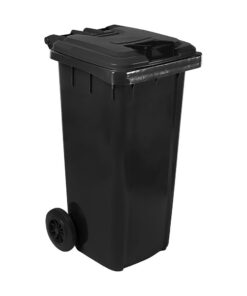 Wheelie Bins 240L – Black, Blue, Yellow, Municipality Green and Orange – (SABS APPROVED)