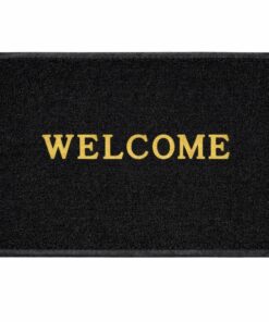 Welcome Door Mat - Rubber PVC - 57x37cm