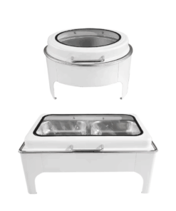 Chafing Dish - Flat Top White